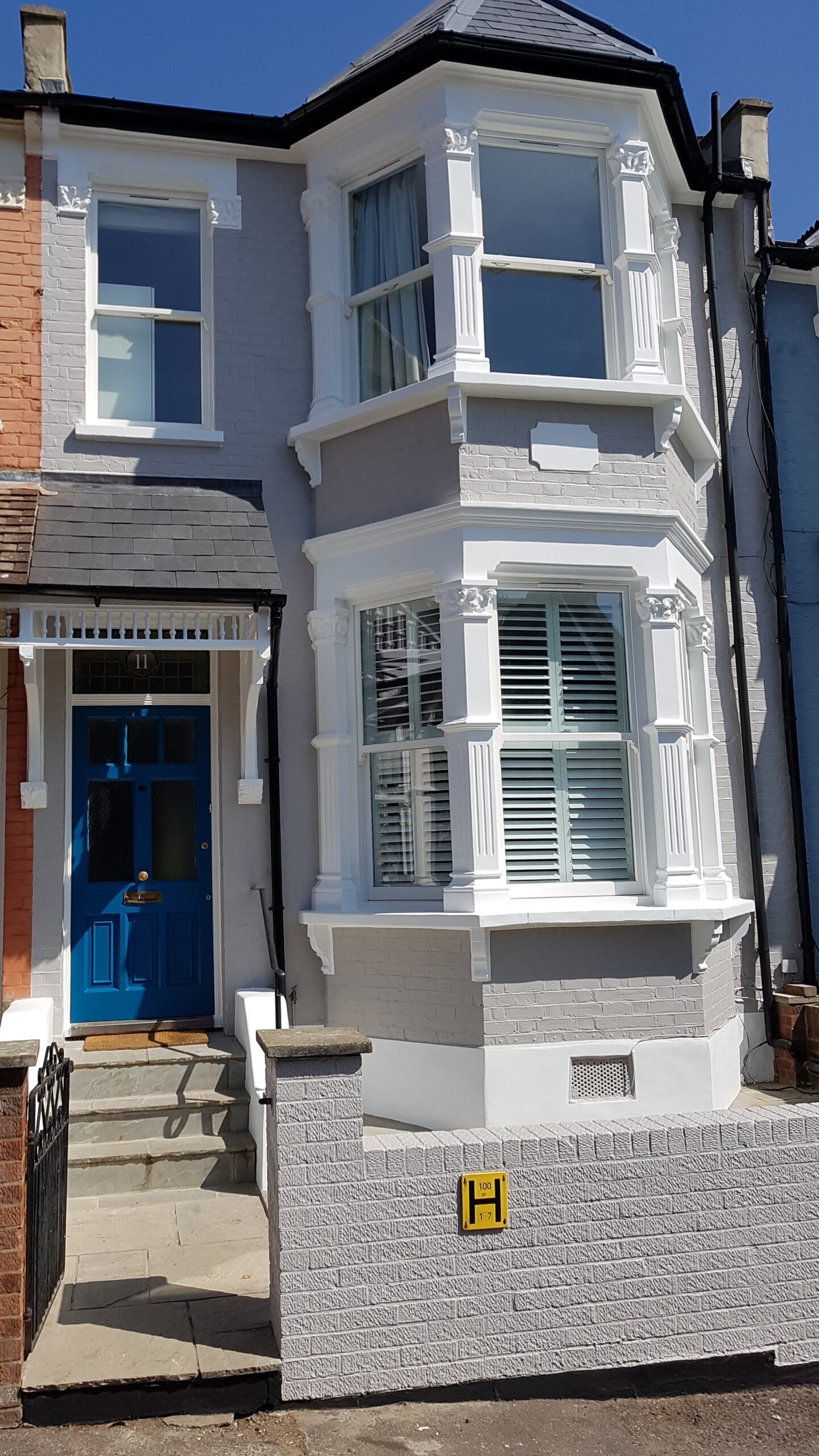 Quiet pride — a Victorian terrace, externally finished.