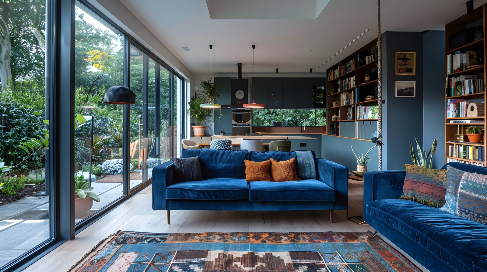 Calm trust — light, garden, a settled home.